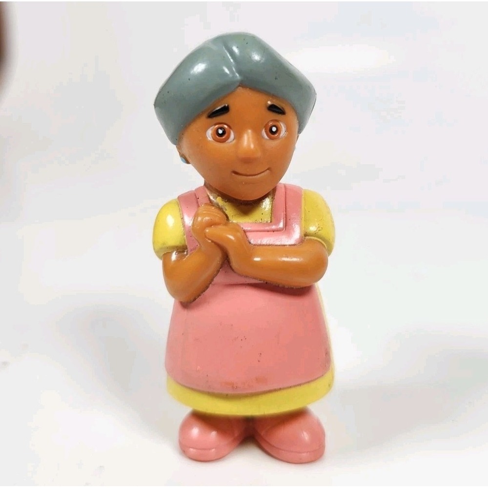 Dora The Explorer Dollhouse 4.75" Grandma Abuela Grandmother Doll Toy